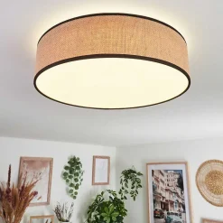 Plafonnier Parbiak Led Blanc, 1 Lumiere