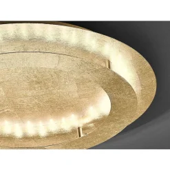 Plafonnier Paul Neuhaus Nevis Led Or, 4 Lumieres