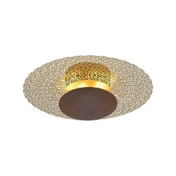 Plafonnier Paul Neuhaus Nevis Led Rouille, 1 Lumiere