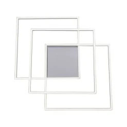 Plafonnier Paul Neuhaus Q-Inigo Led Nickel Mat, 3 Lumieres, Telecommandes