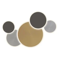 Plafonnier Paul Neuhaus Q-Piato Led Blanc, 1 Lumiere, Telecommandes