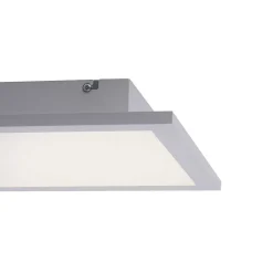 Plafonnier Paul Neuhaus Q-Flag Led Blanc, 1 Lumiere, Telecommandes