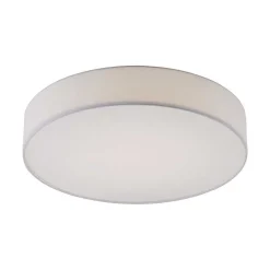 Plafonnier Paul Neuhaus Q-Kiara Led Blanc, 1 Lumiere, Telecommandes