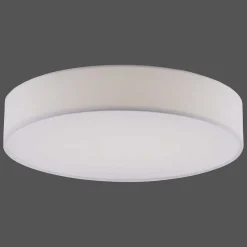 Plafonnier Paul Neuhaus Q-Kiara Led Blanc, 1 Lumiere, Telecommandes