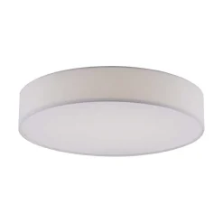 Plafonnier Paul Neuhaus Q-Kiara Led Blanc, 1 Lumiere, Telecommandes