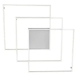 Plafonnier Paul Neuhaus Q-Inigo Led Nickel Mat, 3 Lumieres