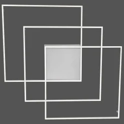 Plafonnier Paul Neuhaus Q-Inigo Led Nickel Mat, 3 Lumieres