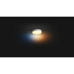 Plafonnier Philips Hue Enrave Led Blanc, 1 Lumiere, Telecommandes