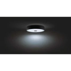 Plafonnier Philips Hue Fair Led Noir, 1 Lumiere, Telecommandes