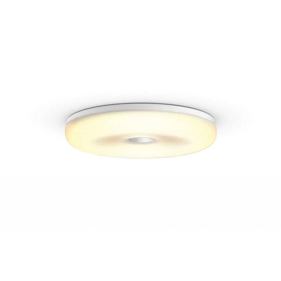 Plafonnier Philips Hue Struana Led Blanc, 1 Lumiere, Telecommandes