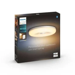 Plafonnier Philips Hue Struana Led Blanc, 1 Lumiere, Telecommandes