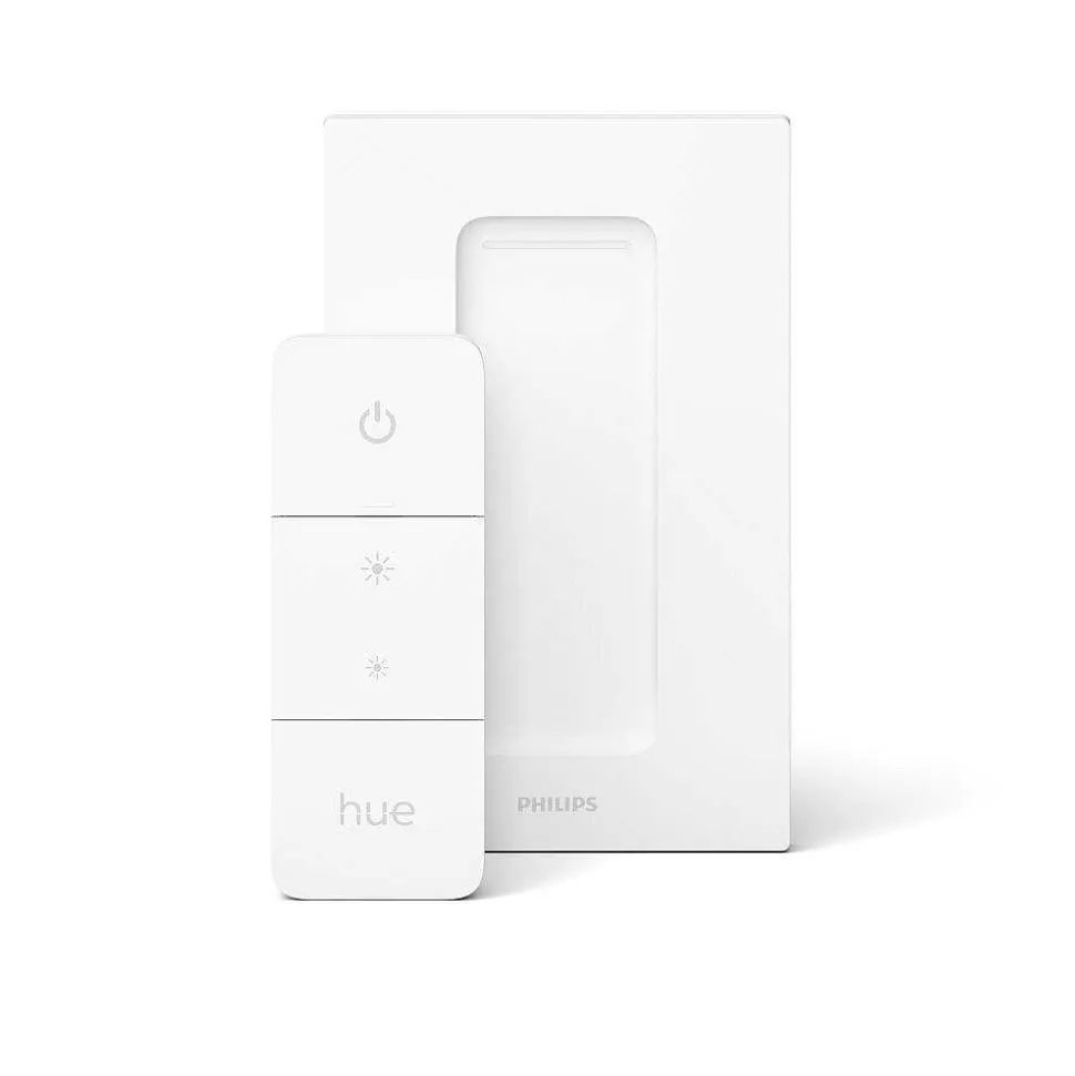 Plafonnier Philips Hue Still Led Blanc, 1 Lumiere, Telecommandes