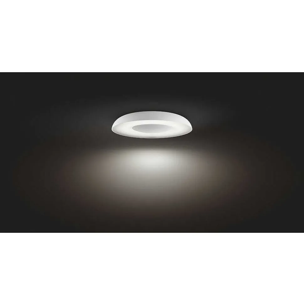Plafonnier Philips Hue Still Led Blanc, 1 Lumiere, Telecommandes