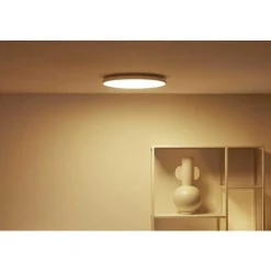 Plafonnier Philips Wiz Rune Led Blanc, 1 Lumiere, Changeur De Couleurs