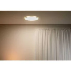 Plafonnier Philips Wiz Superslim Led Blanc, 1 Lumiere