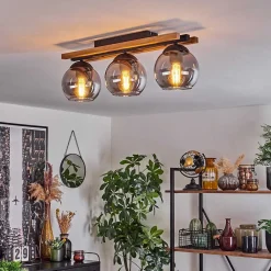 Plafonnier Podre Ecru, 3 Lumieres