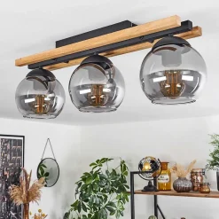 Plafonnier Podre Ecru, 3 Lumieres