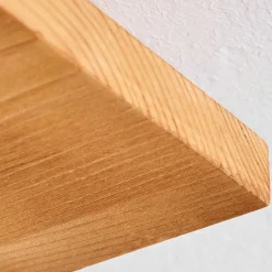 Plafonnier Pompu Led Ecru, Noir, 1 Lumiere