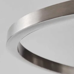 Plafonnier Pompu Led Noir, 3 Lumieres