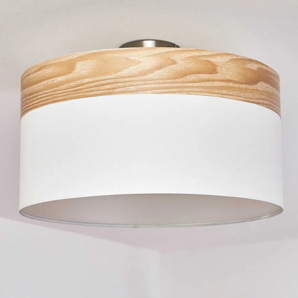 Plafonnier Pontresina Nickel Mat, 3 Lumieres