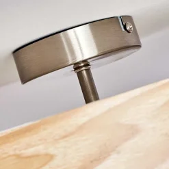 Plafonnier Pontresina Nickel Mat, 3 Lumieres