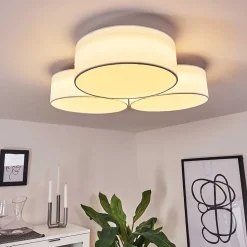 Plafonnier Purus Led Blanc, 1 Lumiere