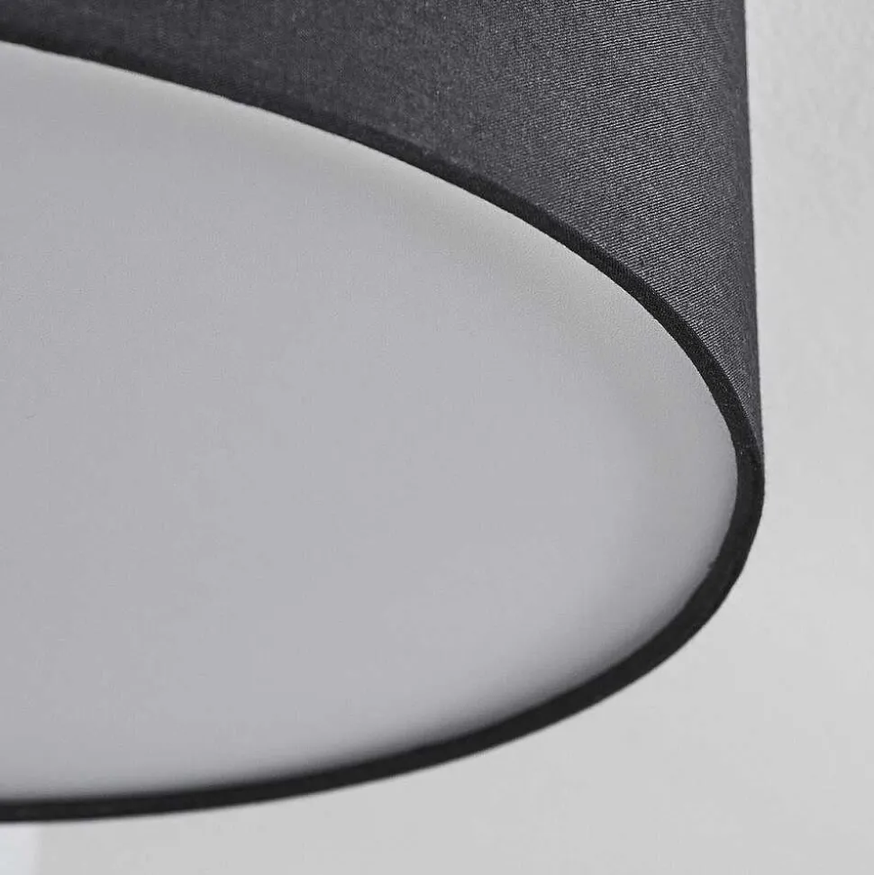 Plafonnier Purus Led Noir, 1 Lumiere