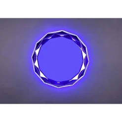 Plafonnier Reality Ando Led Chrome, 1 Lumiere, Telecommandes