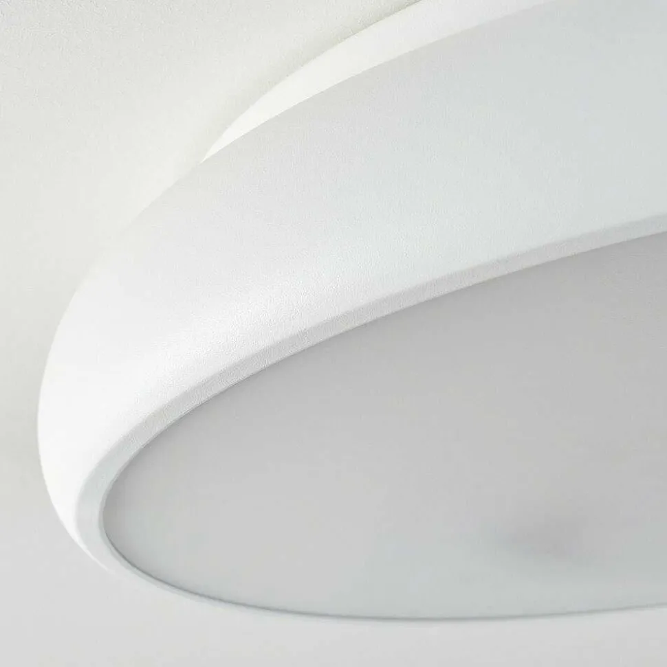 Plafonnier Rhone Led Blanc, 1 Lumiere, Changeur De Couleurs