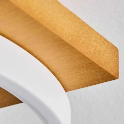 Plafonnier Rodekro Led Ecru, Blanc, 1 Lumiere