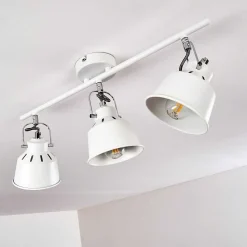 Plafonnier Safari Blanc, 3 Lumieres