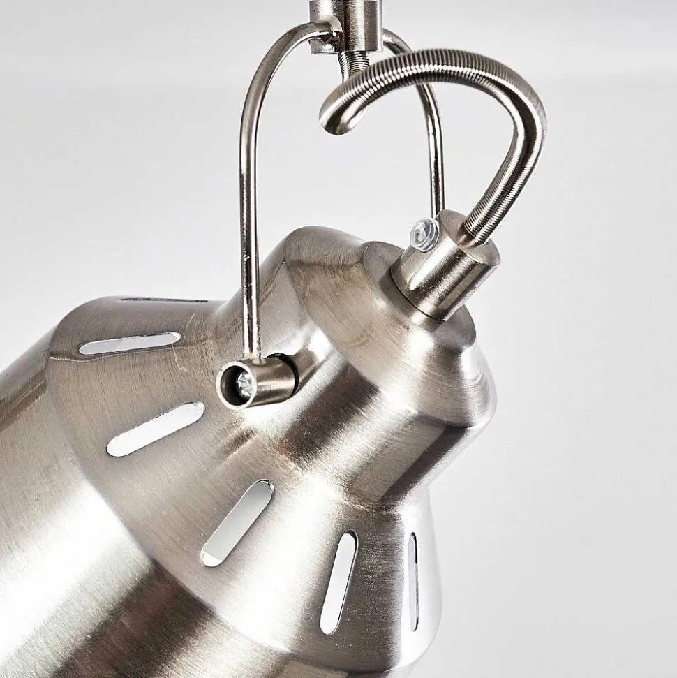 Plafonnier Safari Chrome Brosse, 3 Lumieres