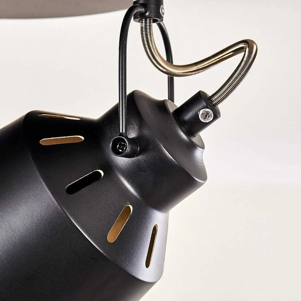 Plafonnier Safari Noir, 3 Lumieres