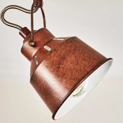 Plafonnier Safari Rouille, 4 Lumieres