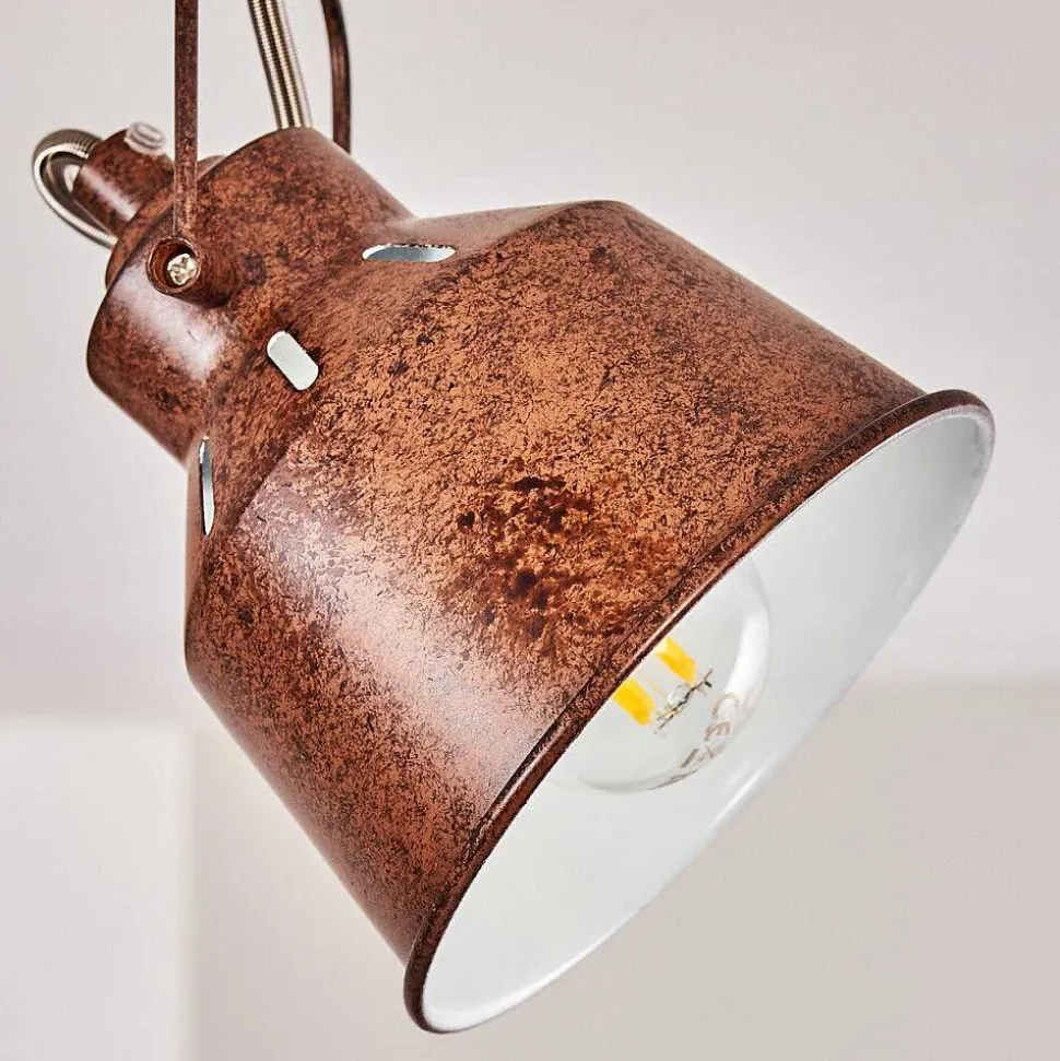 Plafonnier Safari Rouille, 3 Lumieres