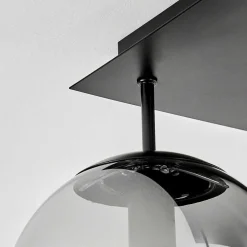 Plafonnier Salamonde Noir, 5 Lumieres