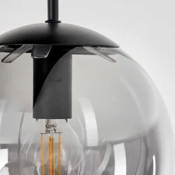 Plafonnier Salamonde Noir, 5 Lumieres