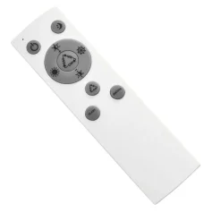 Plafonnier Salmi Led Blanc, 1 Lumiere, Telecommandes, Changeur De Couleurs