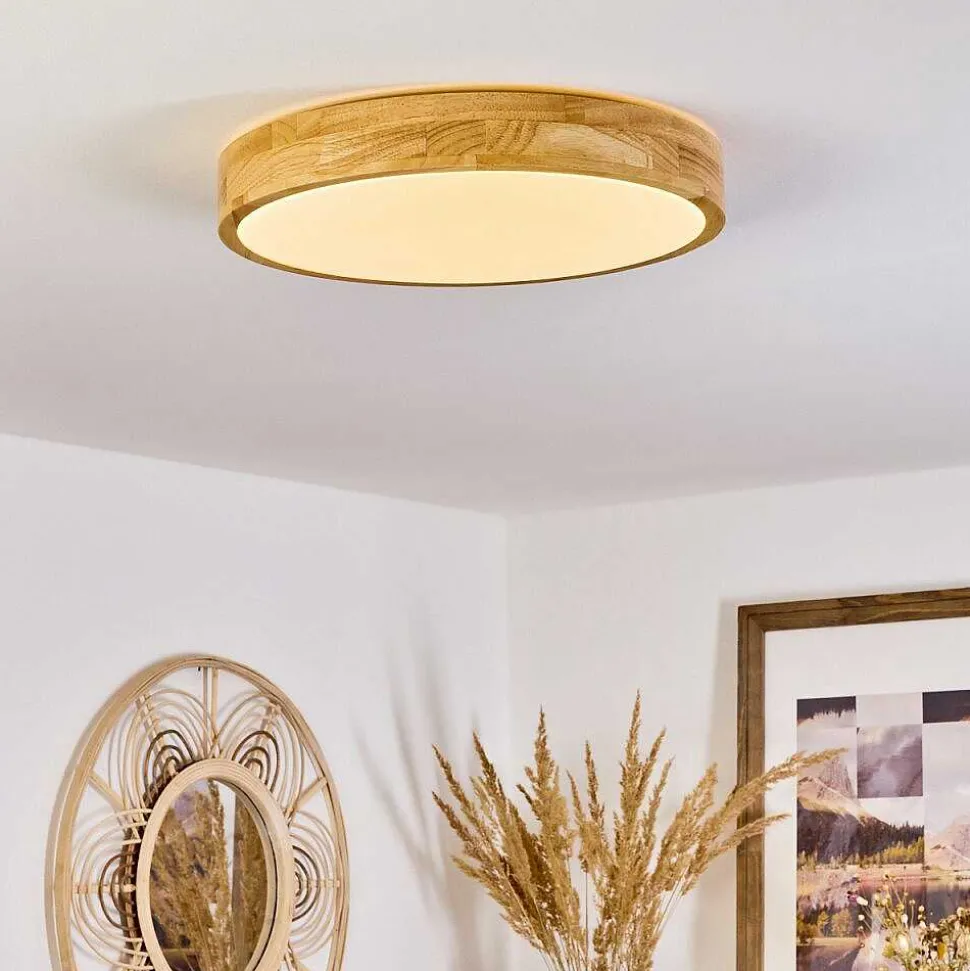 Plafonnier Samaira Led Ecru, 1 Lumiere