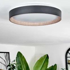 Plafonnier Sassemte Led Blanc, 1 Lumiere