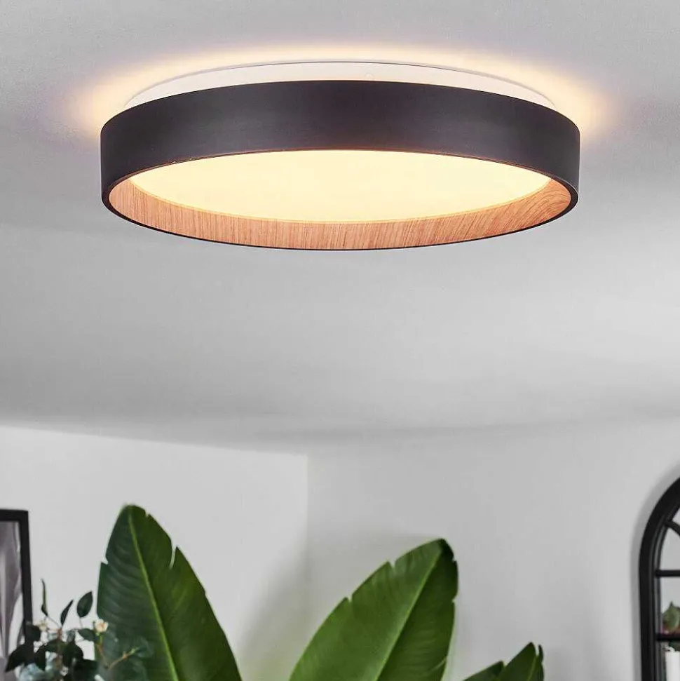 Plafonnier Sassemte Led Blanc, 1 Lumiere