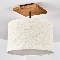 Plafonnier Shiburg Bois Clair, 1 Lumiere