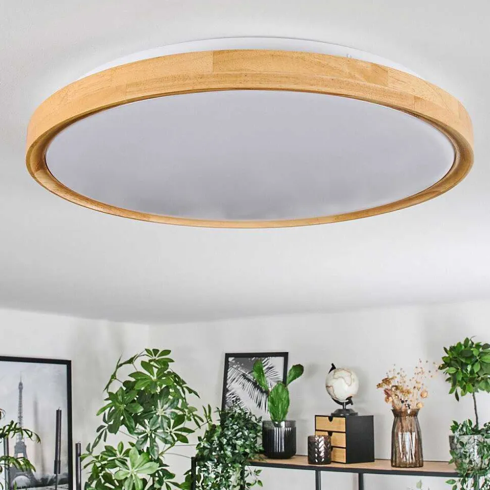 Plafonnier Sofo Led Blanc, 1 Lumiere, Telecommandes