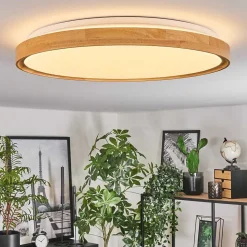 Plafonnier Sofo Led Blanc, 1 Lumiere, Telecommandes