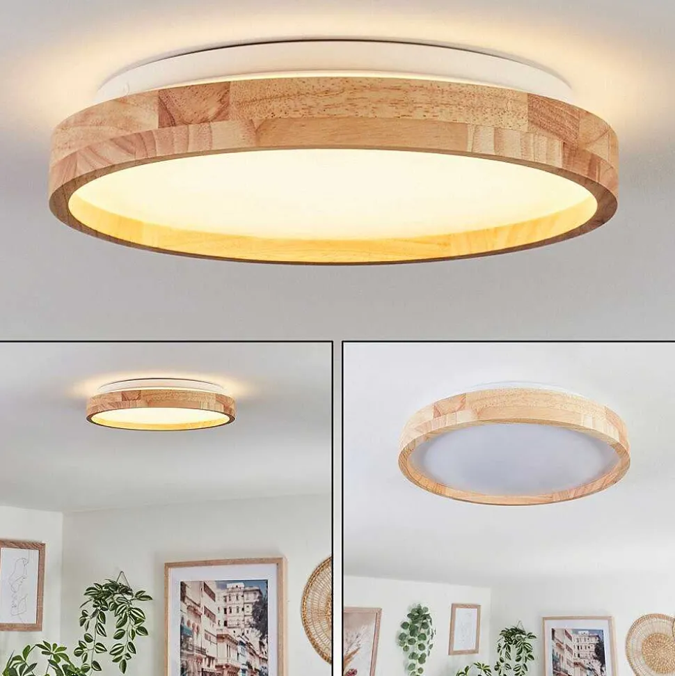 Plafonnier Sofo Led Blanc, 1 Lumiere