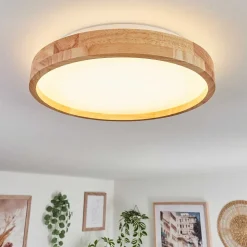 Plafonnier Sofo Led Blanc, 1 Lumiere