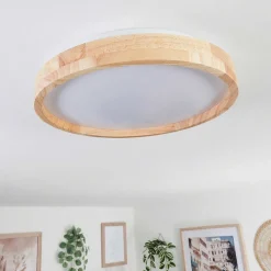 Plafonnier Sofo Led Blanc, 1 Lumiere