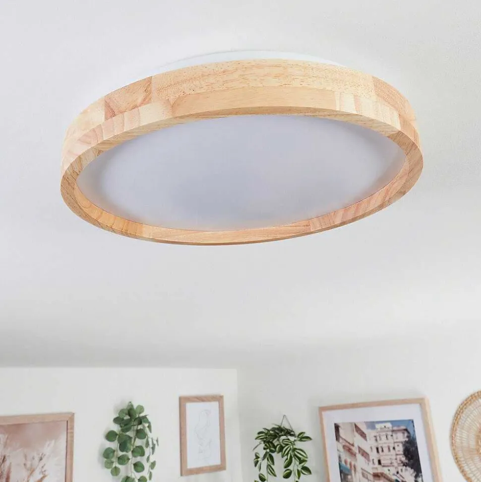 Plafonnier Sofo Led Blanc, 1 Lumiere