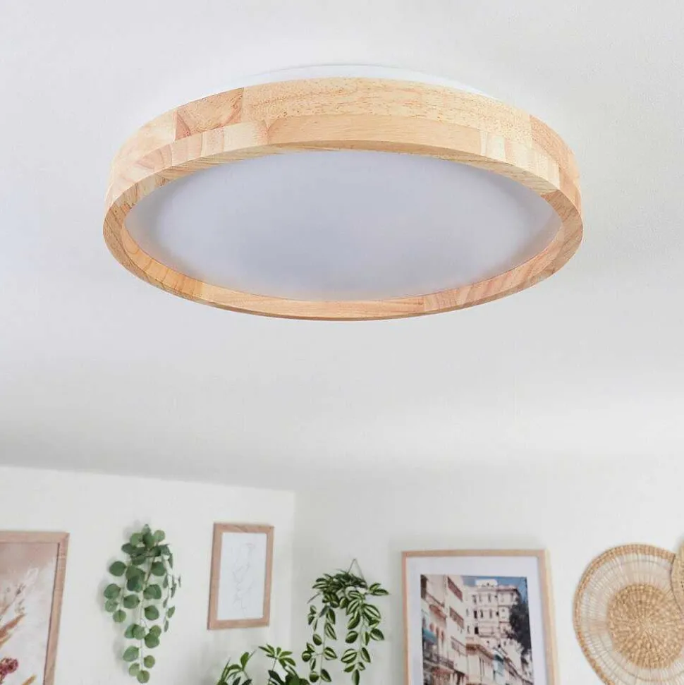 Plafonnier Sofo Led Blanc, 1 Lumiere