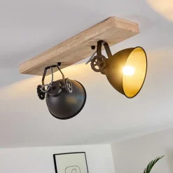 Plafonnier Svanfolk Bois Clair, 2 Lumieres